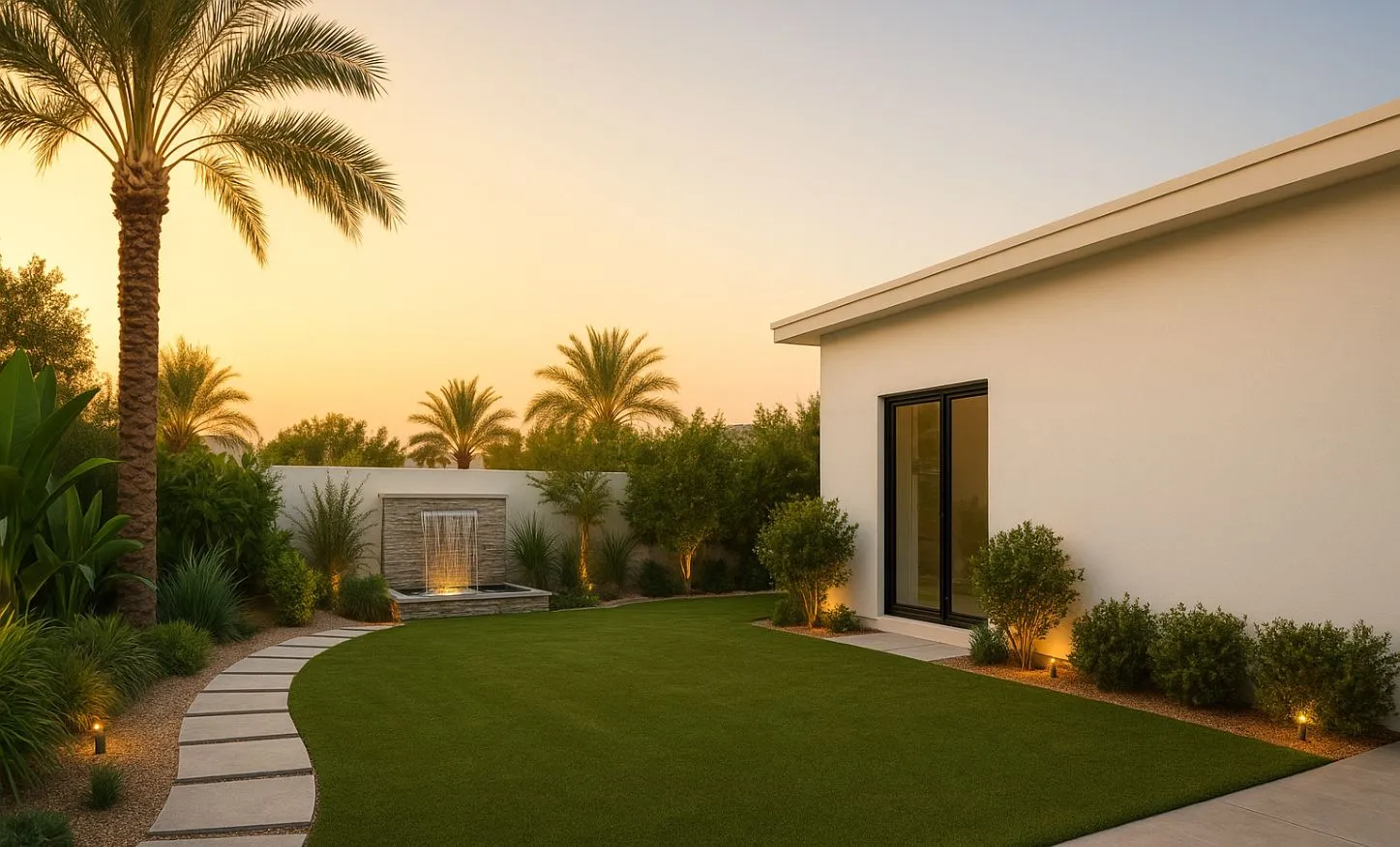 بساتين الرياض لتصميم وتنسيق حدائق احواش