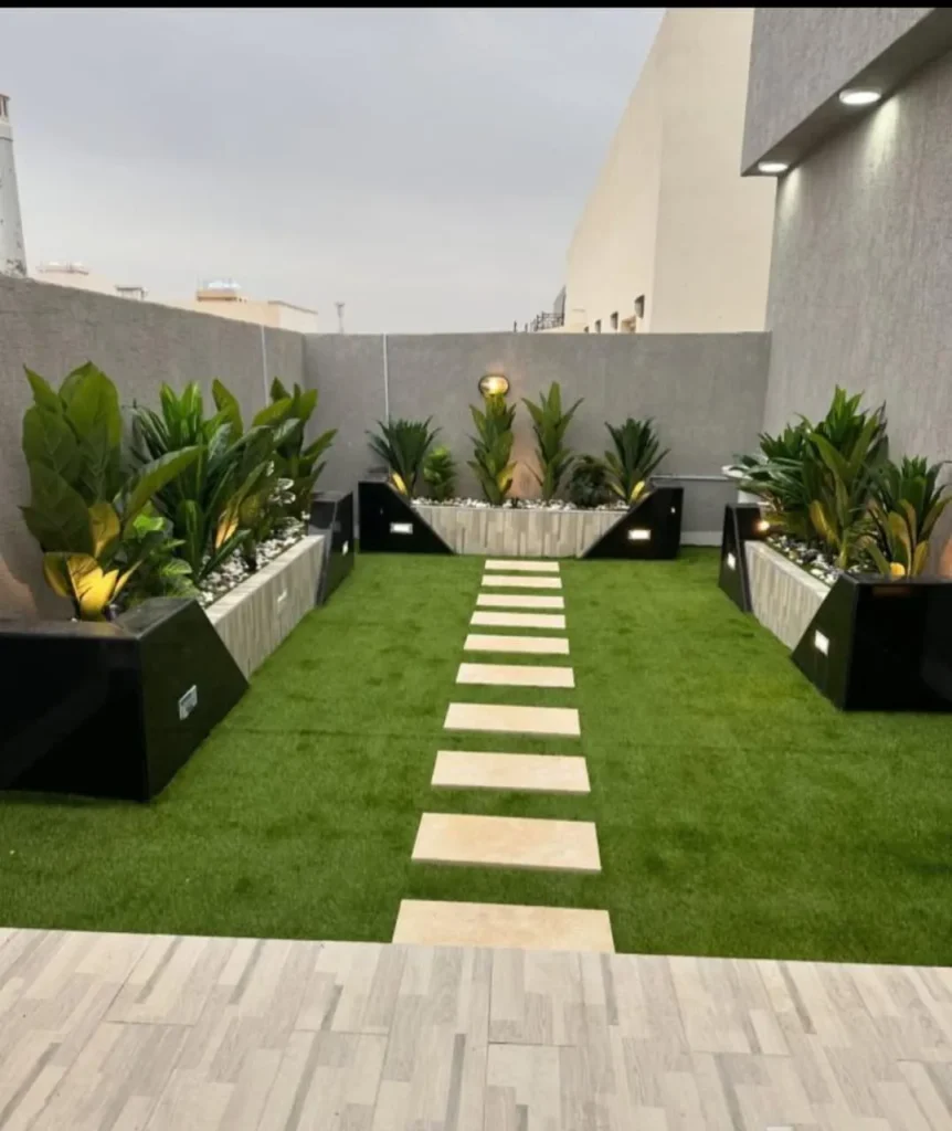 تركيب احواض زرع خارجية كبيرة مع بساتين الرياض