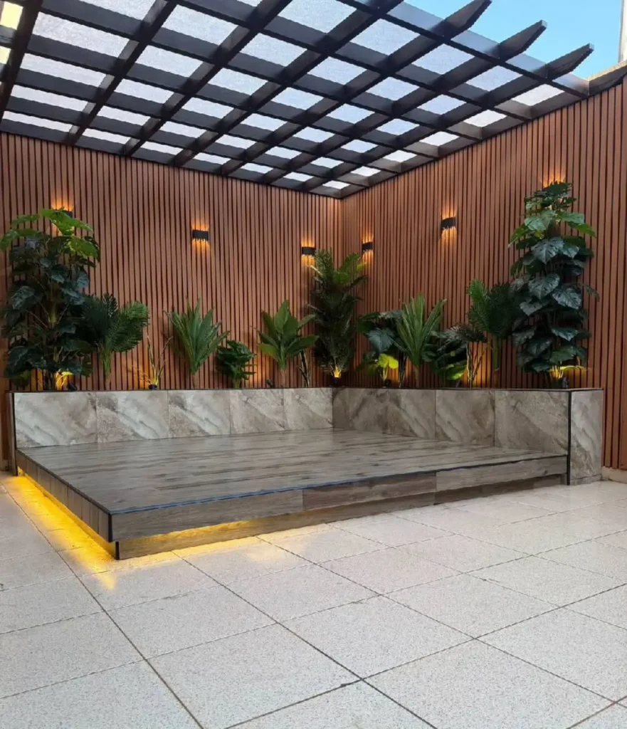 تنسيق حدائق فلل