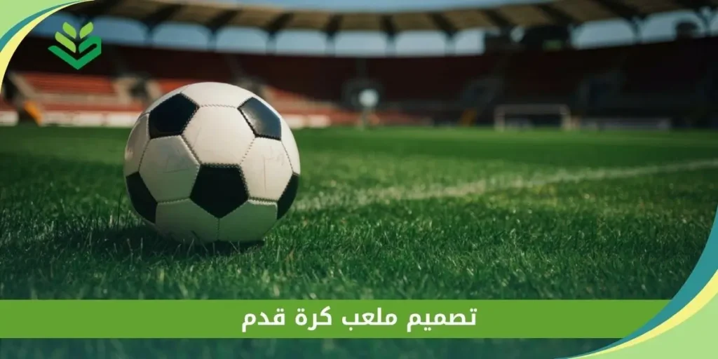تصميم ملعب كرة قدم